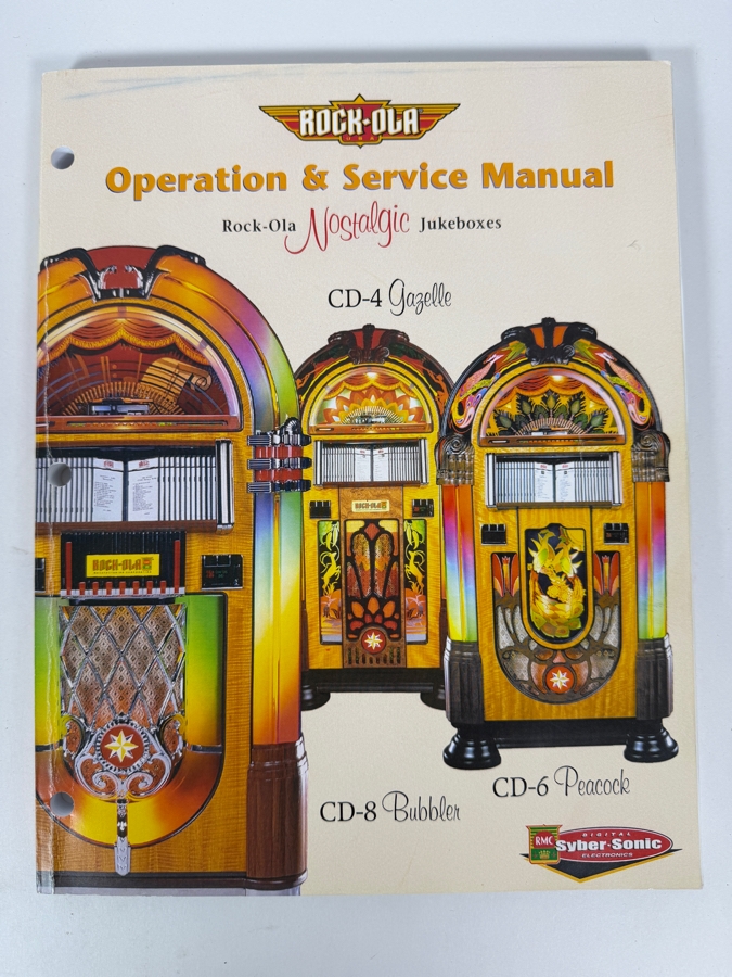 Rock-Ola CD-8 Bubbler Jukebox - 33W X 24D X 62H (Needs Minor Servicing - Top Right Bubbler Is Off Track / Lower CD Selection Cards Stick Sometimes) Retails $10,995 [Photo 22]