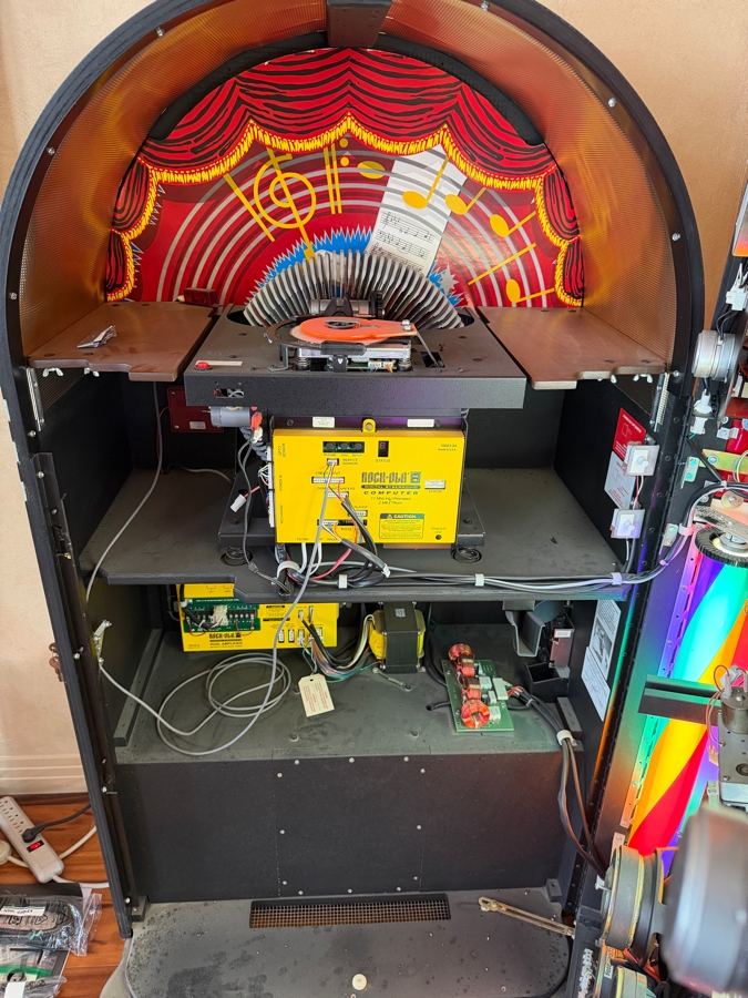 Rock-Ola CD-8 Bubbler Jukebox - 33W X 24D X 62H (Needs Minor Servicing - Top Right Bubbler Is Off Track / Lower CD Selection Cards Stick Sometimes) Retails $10,995 [Photo 13]