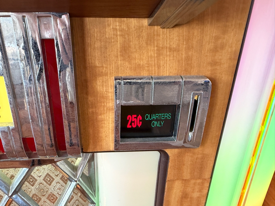 Rock-Ola CD-8 Bubbler Jukebox - 33W X 24D X 62H (Needs Minor Servicing - Top Right Bubbler Is Off Track / Lower CD Selection Cards Stick Sometimes) Retails $10,995 [Photo 5]