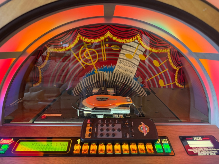 Rock-Ola CD-8 Bubbler Jukebox - 33W X 24D X 62H (Needs Minor Servicing - Top Right Bubbler Is Off Track / Lower CD Selection Cards Stick Sometimes) Retails $10,995 [Photo 7]