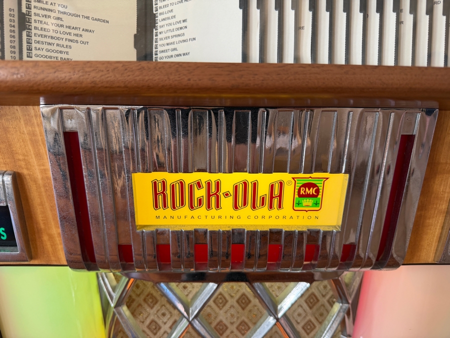 Rock-Ola CD-8 Bubbler Jukebox - 33W X 24D X 62H (Needs Minor Servicing - Top Right Bubbler Is Off Track / Lower CD Selection Cards Stick Sometimes) Retails $10,995 [Photo 4]
