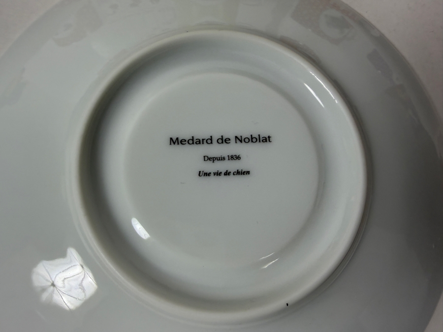 Medard de Noblat 'Une Vie de Chien' ('A Dog's Life') Porcelain Mug And Saucer Set Featuring Anthropomorphic Dog Designs With Original Boxes [Photo 9]
