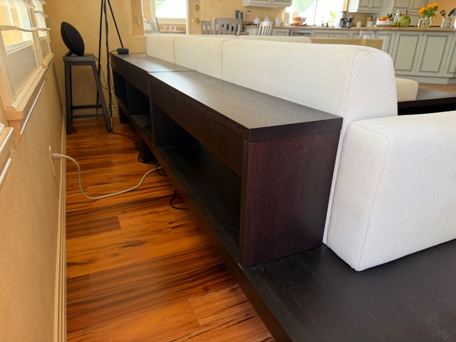 Just Added - Zatana Modernist Sectional Sofa With Cocktail Table, Ottoman And Bookshelves Designed By Dean Maltz 134' X 132' X 102' X 41'D Retails $11,900
 [Photo 6]