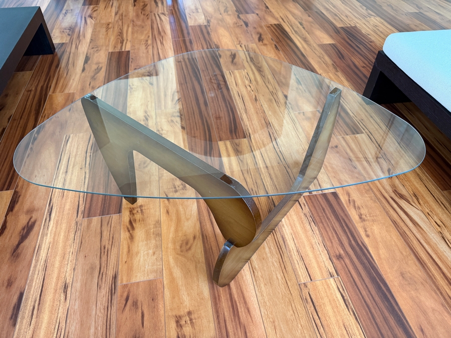 Just Added - Modernist Noguchi Style Cocktail Table 36W X 25D X 16H [Photo 4]