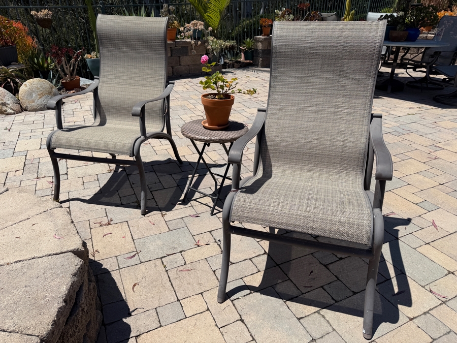 Just Added - (2) Adjustable Outdoor Sling Chairs