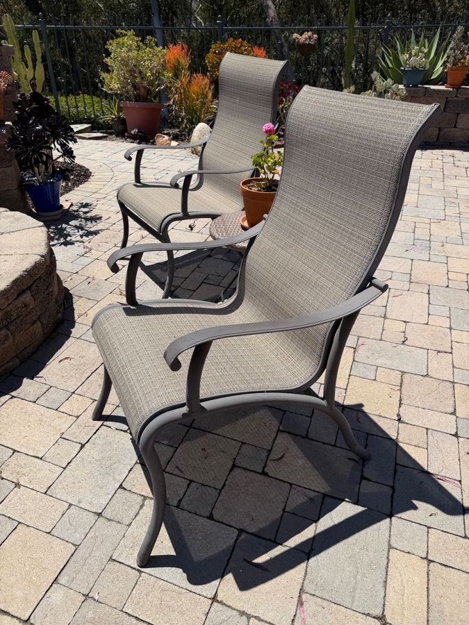 Just Added - (2) Adjustable Outdoor Sling Chairs [Photo 3]