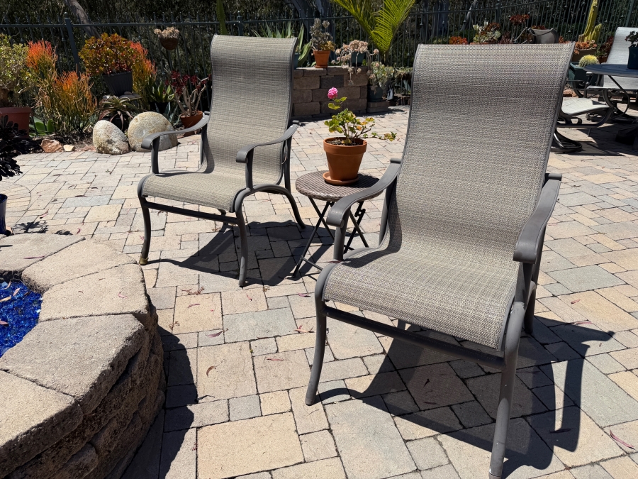 Just Added - (2) Adjustable Outdoor Sling Chairs [Photo 2]