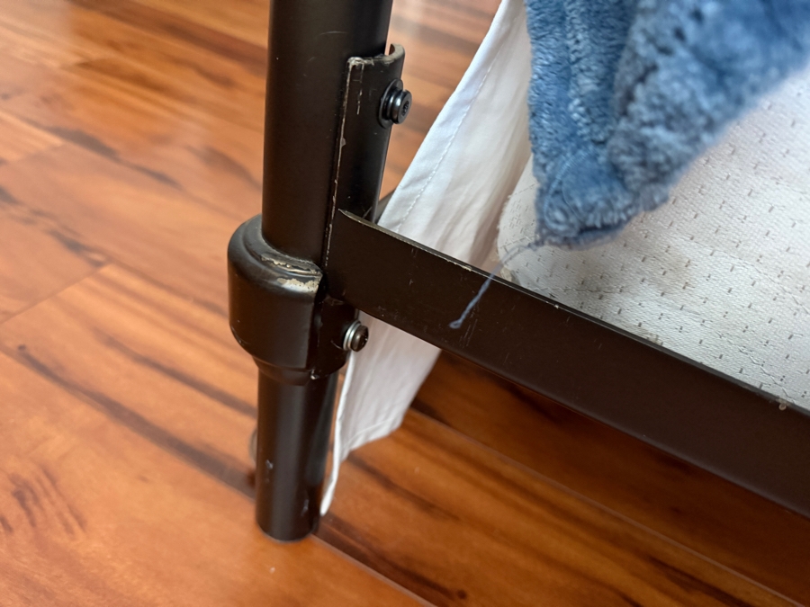 Just Added - Metal Garden Cal King Bed With Arched Headboard (Mattress, Boxspring And Bedding Not Included) 78 X 80 [Photo 5]