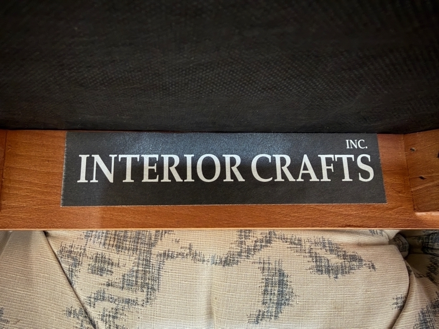 Just Added - Pair Of Wooden Bar Stools By Interior Crafts Inc 30'H Seat Height [Photo 7]