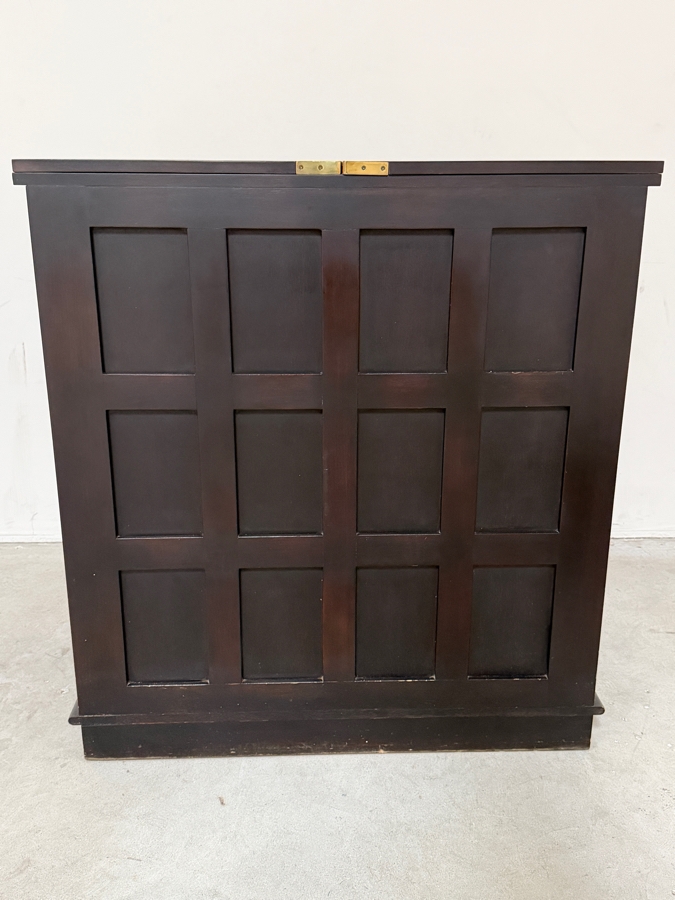 Just Added - Z Gallerie Portable Wooden Home Bar / Wine Cabinet 39W (78W Extended) X 22D X 42H [Photo 7]