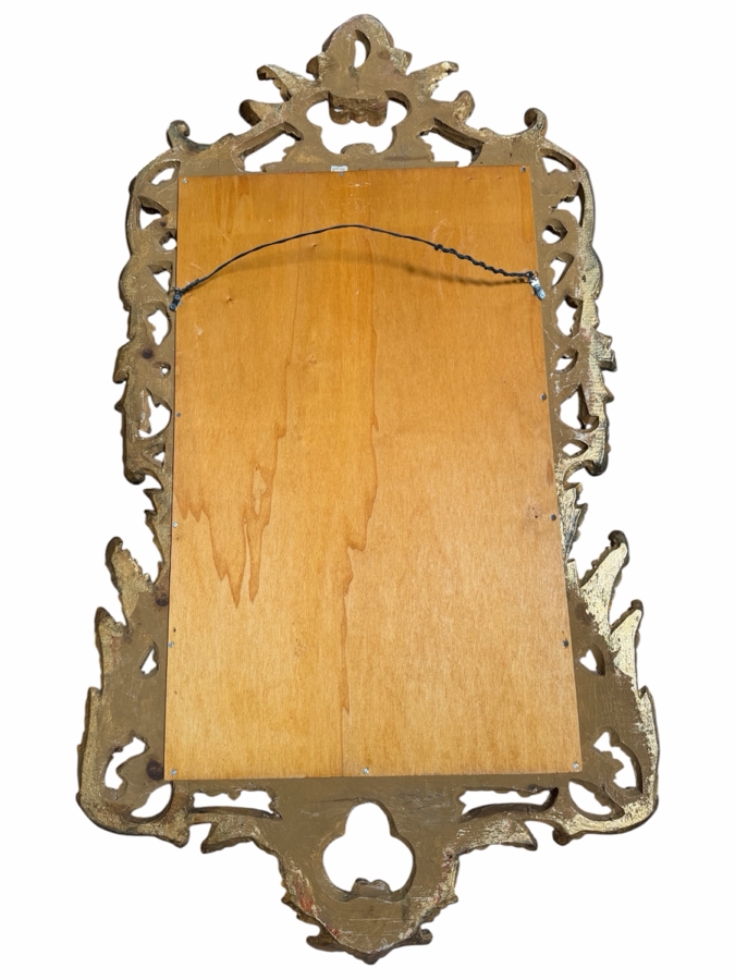 Just Added - Stunning Gilt Carved Wooden Ornate Baroque-Style Wall Mirror 26'W X 49'H [Photo 2]
