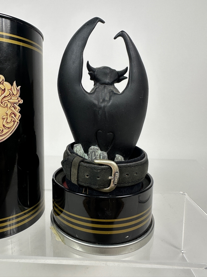 Disney Villains Chernobog Limited Edition Watch And Figurine Set With Original Collector Tin Packaging [Photo 5]