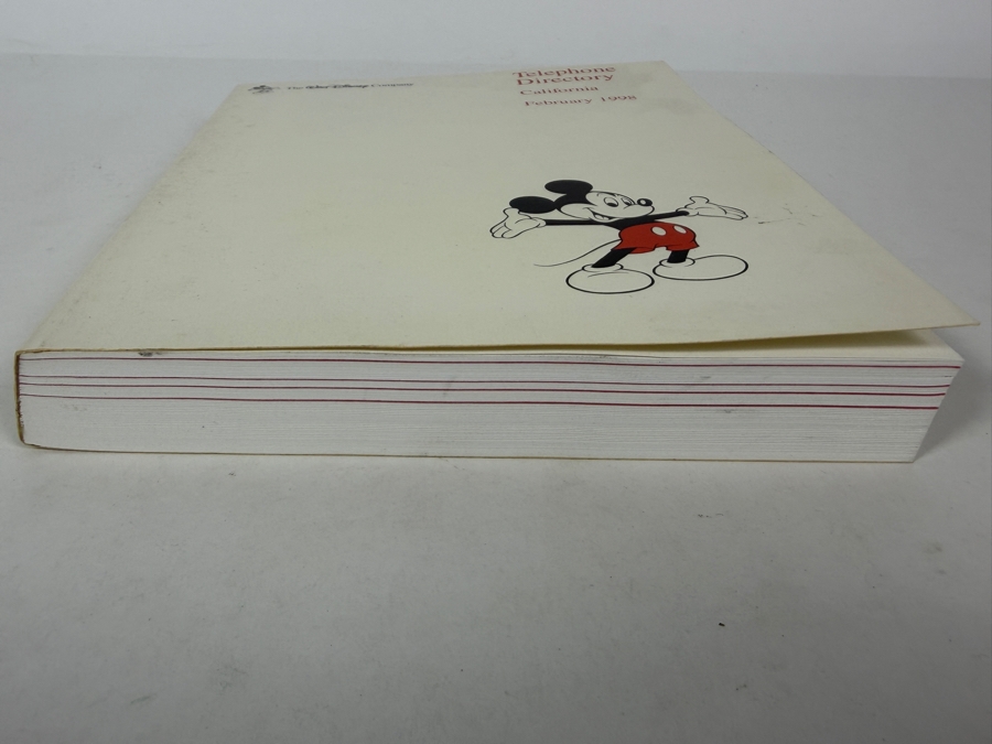 Just Added - Vintage 1998 The Walt Disney Company California Telephone Directory Phone Book February 1998 [Photo 3]