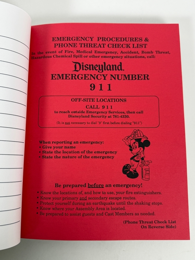 Just Added - Vintage 1998 The Walt Disney Company California Telephone Directory Phone Book February 1998 [Photo 6]