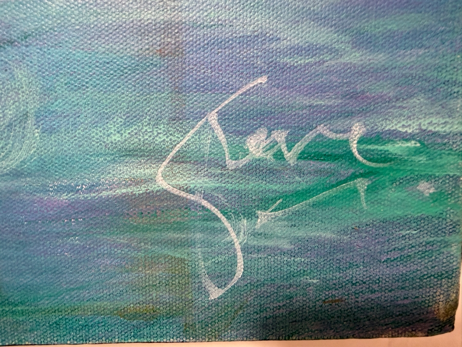 Gerrit Greve (1948-2024, Cardiff by the Sea, CA) Original Acrylic Painting On Canvas 2014 Signed Lower Right And Verso 72 X 48 Estimate $3,500 - $4,300 [Photo 5]