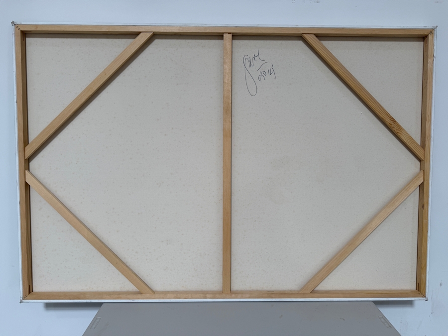 Gerrit Greve (1948-2024, Cardiff by the Sea, CA) Original Acrylic Painting On Canvas 2014 Signed Verso 72 X 48 Estimate $3,500 - $4,300 [Photo 6]