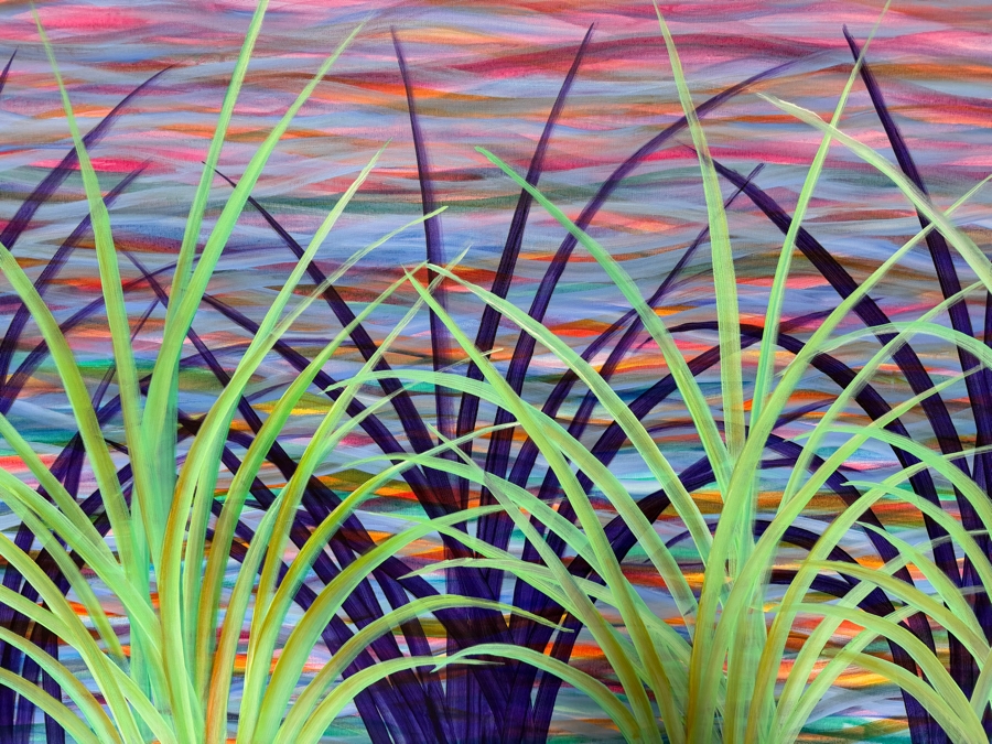Gerrit Greve (1948-2024, Cardiff by the Sea, CA) Original Acrylic Painting On Canvas 2015 Signed Verso 60 X 40 Estimate $2,400 - $3,000 [Photo 2]