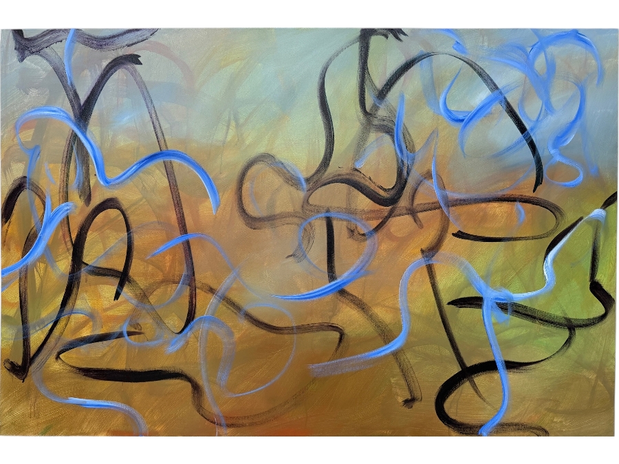 Gerrit Greve (1948-2024, Cardiff by the Sea, CA) Original Acrylic Painting On Canvas 2012 Signed Verso 60 X 40 Estimate $2,400 - $3,000