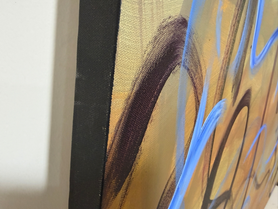 Gerrit Greve (1948-2024, Cardiff by the Sea, CA) Original Acrylic Painting On Canvas 2012 Signed Verso 60 X 40 Estimate $2,400 - $3,000 [Photo 4]