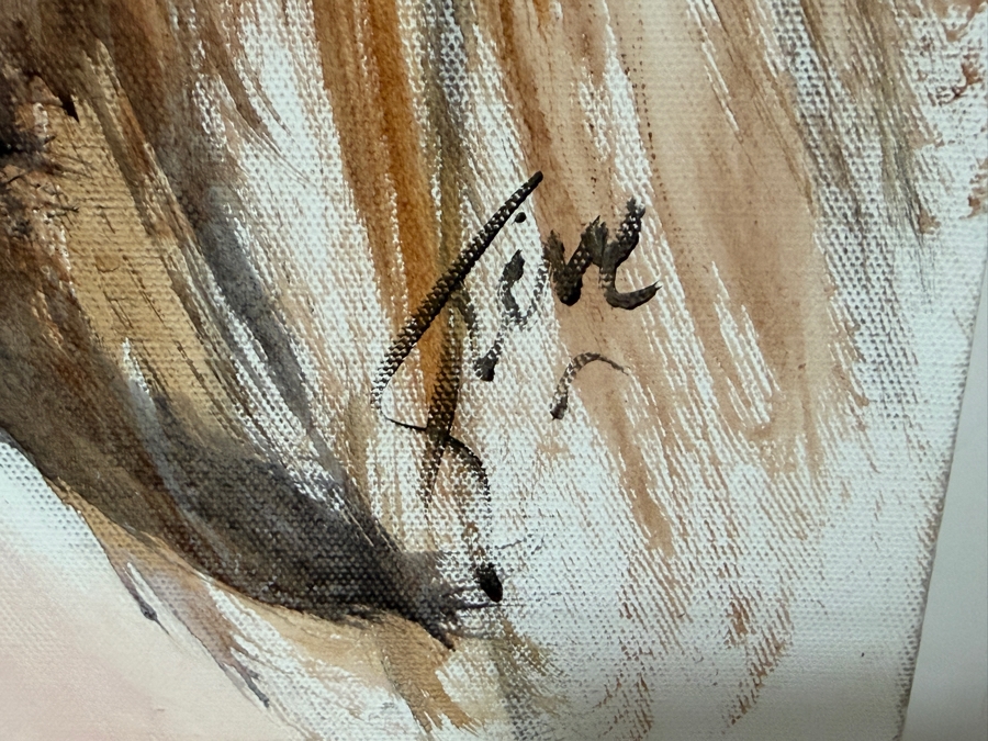 Gerrit Greve (1948-2024, Cardiff by the Sea, CA) Original Acrylic Painting On Canvas Signed Lower Right 48 X 48 Estimate $2,300 - $2,900 [Photo 6]
