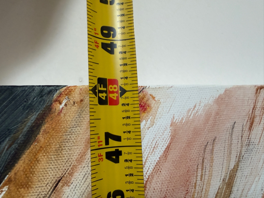 Gerrit Greve (1948-2024, Cardiff by the Sea, CA) Original Acrylic Painting On Canvas Signed Lower Right 48 X 48 Estimate $2,300 - $2,900 [Photo 8]