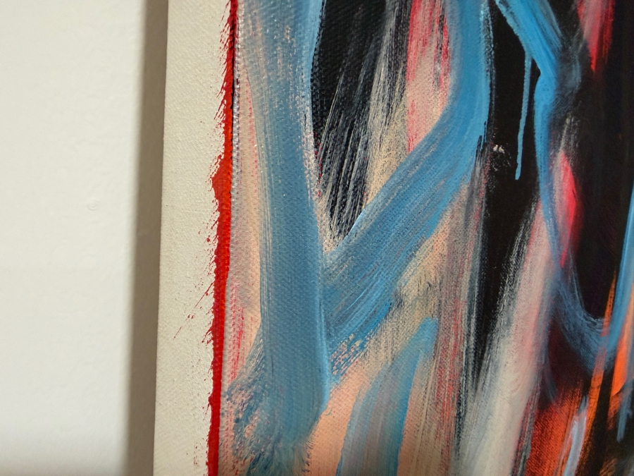 Gerrit Greve (1948-2024, Cardiff by the Sea, CA) Original Acrylic Painting On Canvas 2009 Signed Verso 48 X 48 Estimate $2,300 - $2,900 [Photo 5]