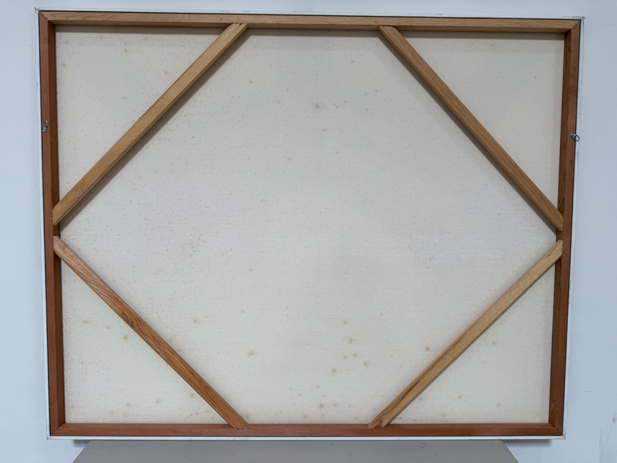 Gerrit Greve (1948-2024, Cardiff by the Sea, CA) Original Acrylic Painting On Canvas  Signed Lower Right 60 X 48 Estimate $2,900 - $3,600 [Photo 11]