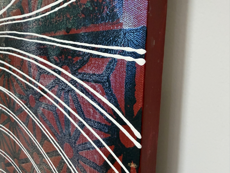 Gerrit Greve (1948-2024, Cardiff by the Sea, CA) Original Acrylic Painting On Canvas 2012 Signed Verso 60 X 48 Estimate $2,900 - $3,600 [Photo 5]