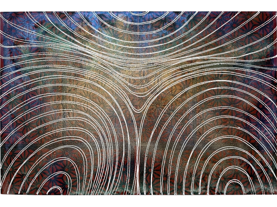 Gerrit Greve (1948-2024, Cardiff by the Sea, CA) Original Acrylic Painting On Canvas 2012 Signed Verso 60 X 48 Estimate $2,900 - $3,600