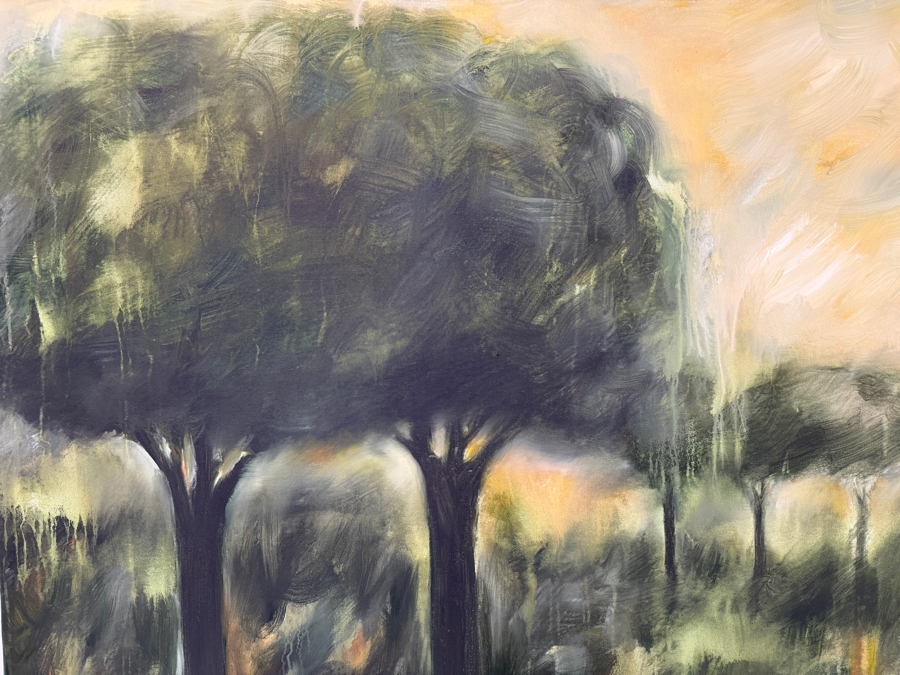 Gerrit Greve (1948-2024, Cardiff by the Sea, CA) Original Acrylic Painting On Canvas Titled '58'  Signed Verso 48 X 48 Estimate $2,300 - $2,900 [Photo 2]