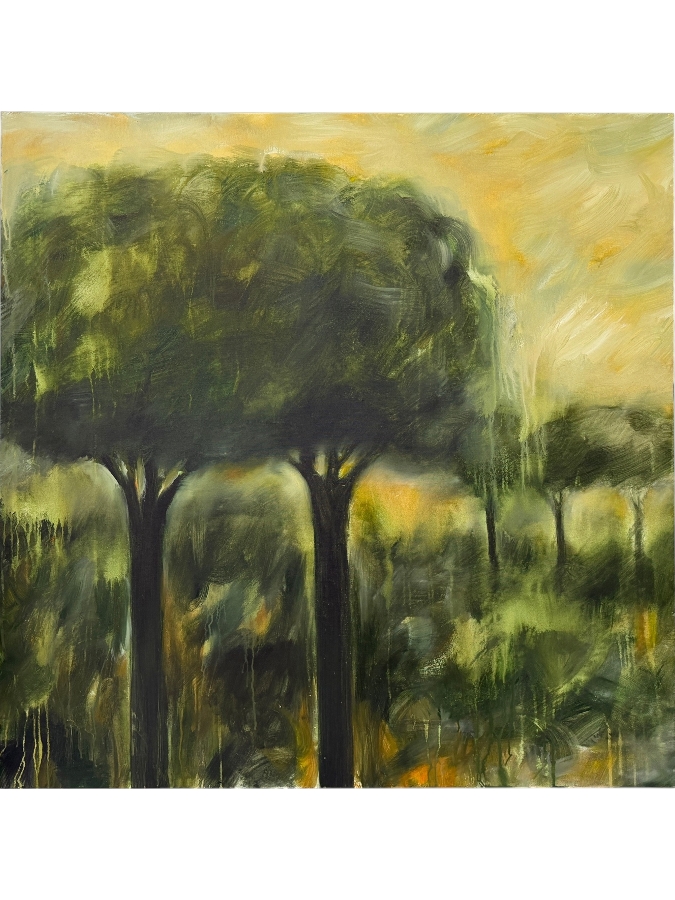 Gerrit Greve (1948-2024, Cardiff by the Sea, CA) Original Acrylic Painting On Canvas Titled '58'  Signed Verso 48 X 48 Estimate $2,300 - $2,900