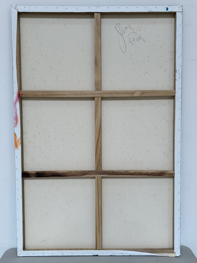 Gerrit Greve (1948-2024, Cardiff by the Sea, CA) Original Acrylic Painting On Canvas 2012 Signed Verso 40 X 60 Estimate $2,400 - $3,000 [Photo 5]