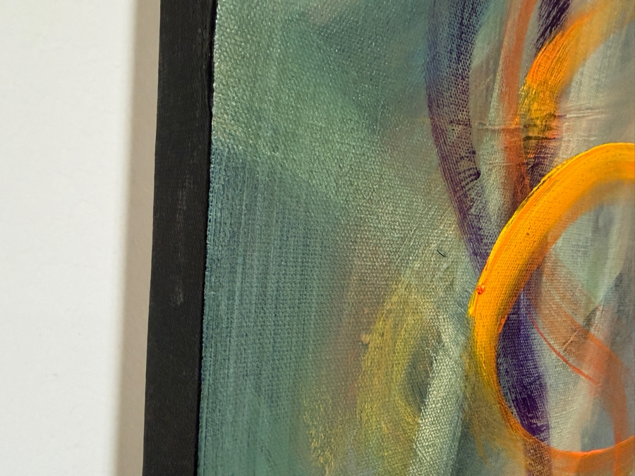 Gerrit Greve (1948-2024, Cardiff by the Sea, CA) Original Acrylic Painting On Canvas 2012 Signed Verso 40 X 60 Estimate $2,400 - $3,000 [Photo 4]