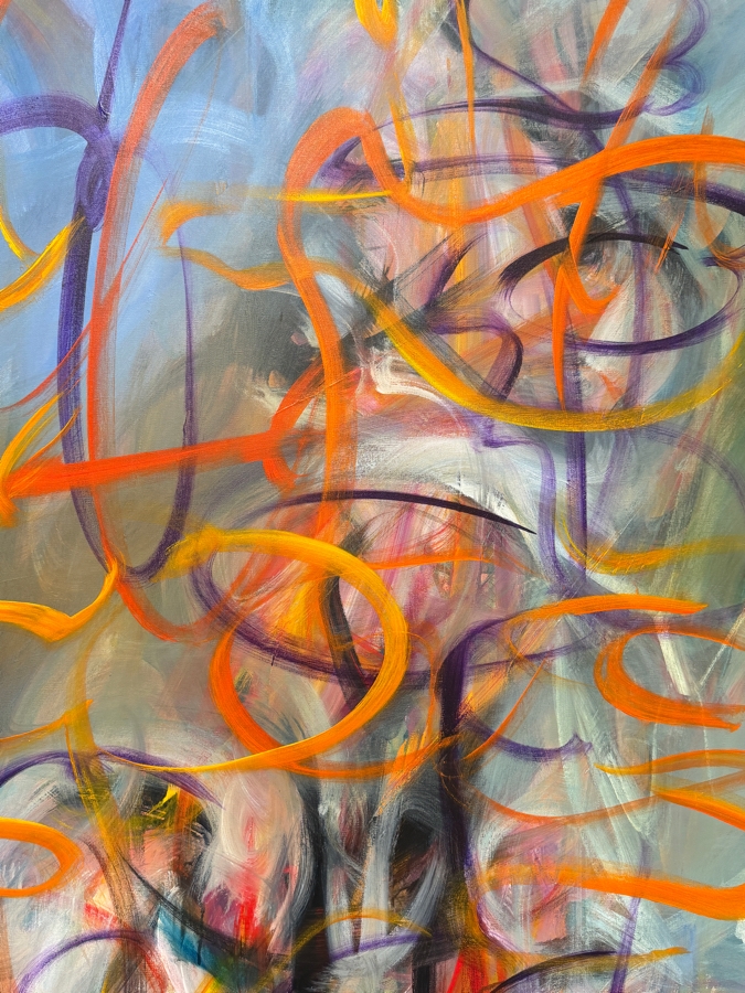 Gerrit Greve (1948-2024, Cardiff by the Sea, CA) Original Acrylic Painting On Canvas 2012 Signed Verso 40 X 60 Estimate $2,400 - $3,000 [Photo 3]