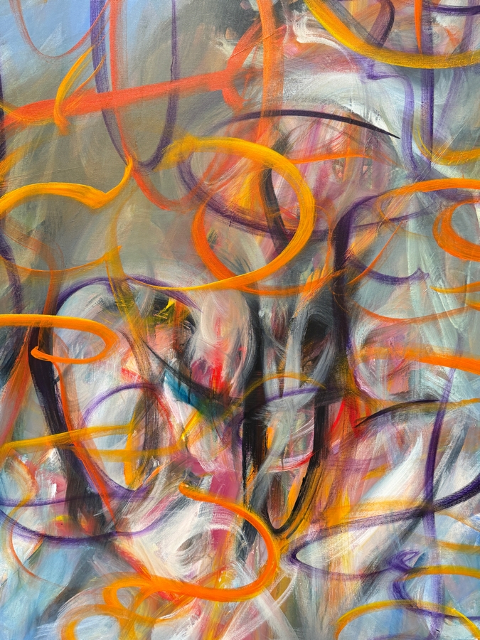 Gerrit Greve (1948-2024, Cardiff by the Sea, CA) Original Acrylic Painting On Canvas 2012 Signed Verso 40 X 60 Estimate $2,400 - $3,000 [Photo 2]