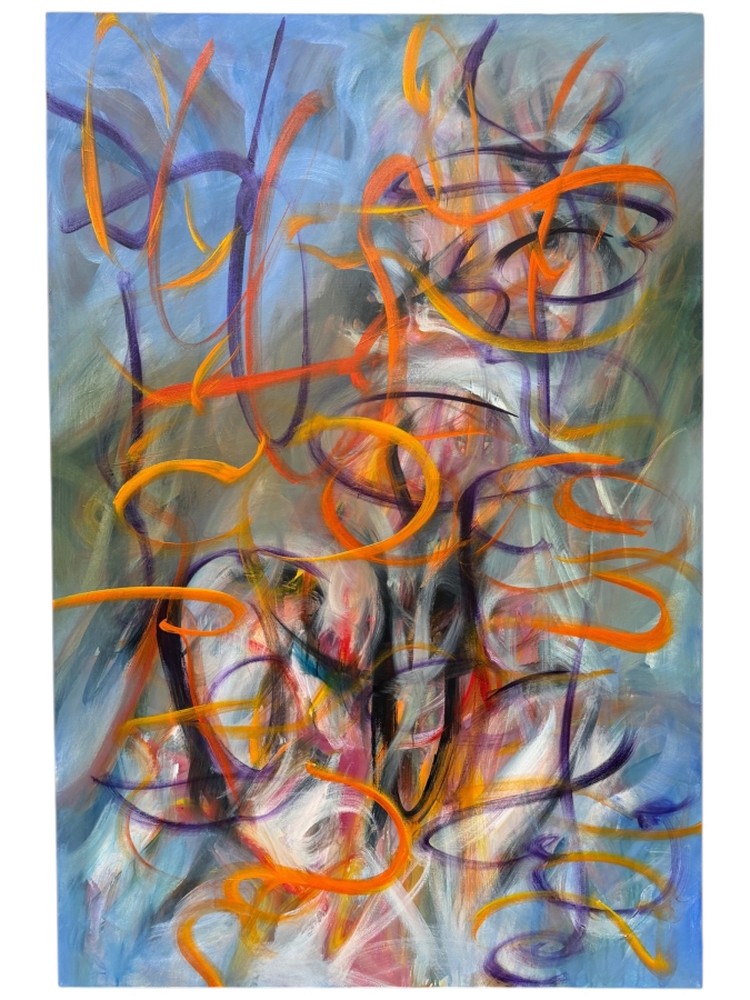 Gerrit Greve (1948-2024, Cardiff by the Sea, CA) Original Acrylic Painting On Canvas 2012 Signed Verso 40 X 60 Estimate $2,400 - $3,000