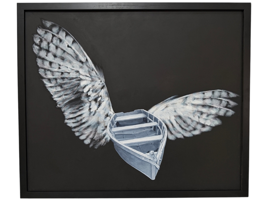 Gerrit Greve (1948-2024, Cardiff by the Sea, CA) Original Acrylic Painting On Canvas  Signed Verso 48 X 40 Estimate $1,900 - $2,400