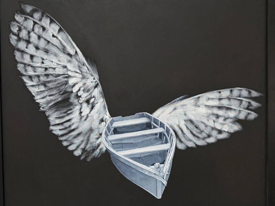 Gerrit Greve (1948-2024, Cardiff by the Sea, CA) Original Acrylic Painting On Canvas  Signed Verso 48 X 40 Estimate $1,900 - $2,400 [Photo 2]