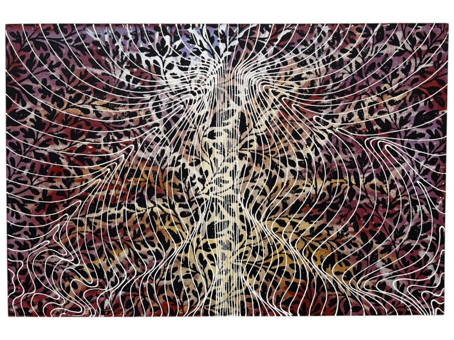 Gerrit Greve (1948-2024, Cardiff by the Sea, CA) Original Acrylic Painting On Canvas   60 X 40 Estimate $2,400 - $3,000