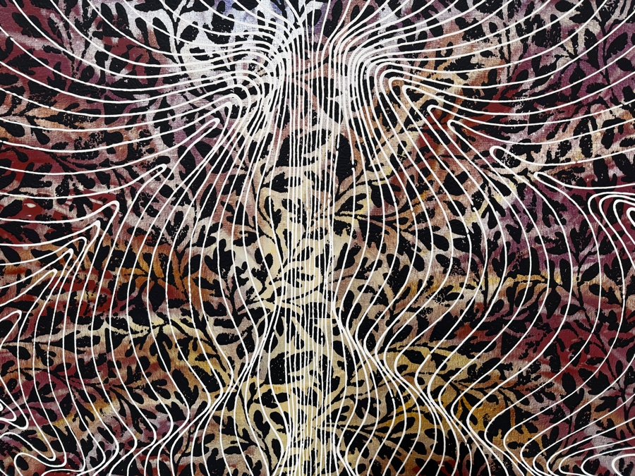 Gerrit Greve (1948-2024, Cardiff by the Sea, CA) Original Acrylic Painting On Canvas   60 X 40 Estimate $2,400 - $3,000 [Photo 4]