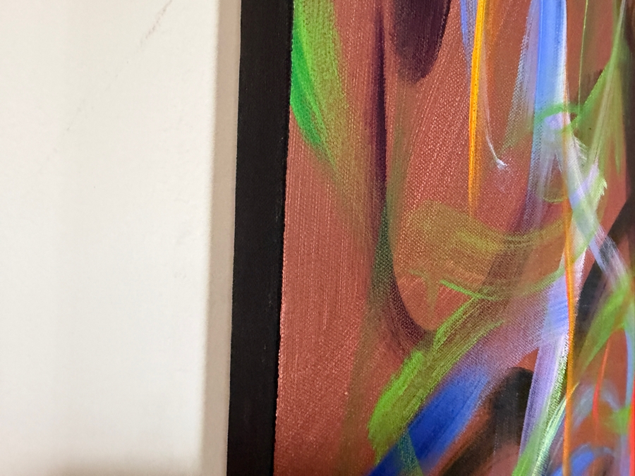 Gerrit Greve (1948-2024, Cardiff by the Sea, CA) Original Acrylic Painting On Canvas 2012 Signed Verso 60 X 40 Estimate $2,400 - $3,000 [Photo 5]