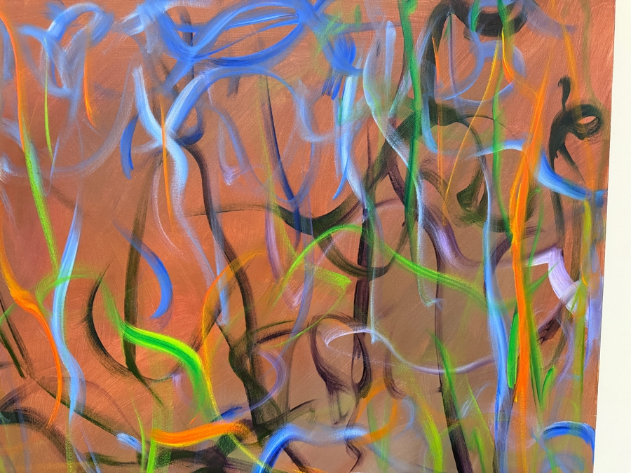 Gerrit Greve (1948-2024, Cardiff by the Sea, CA) Original Acrylic Painting On Canvas 2012 Signed Verso 60 X 40 Estimate $2,400 - $3,000 [Photo 3]