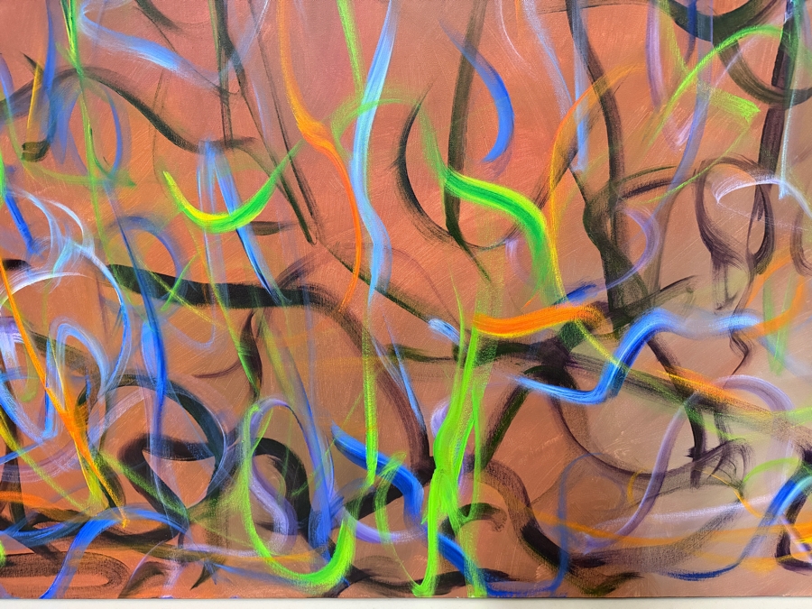 Gerrit Greve (1948-2024, Cardiff by the Sea, CA) Original Acrylic Painting On Canvas 2012 Signed Verso 60 X 40 Estimate $2,400 - $3,000 [Photo 2]