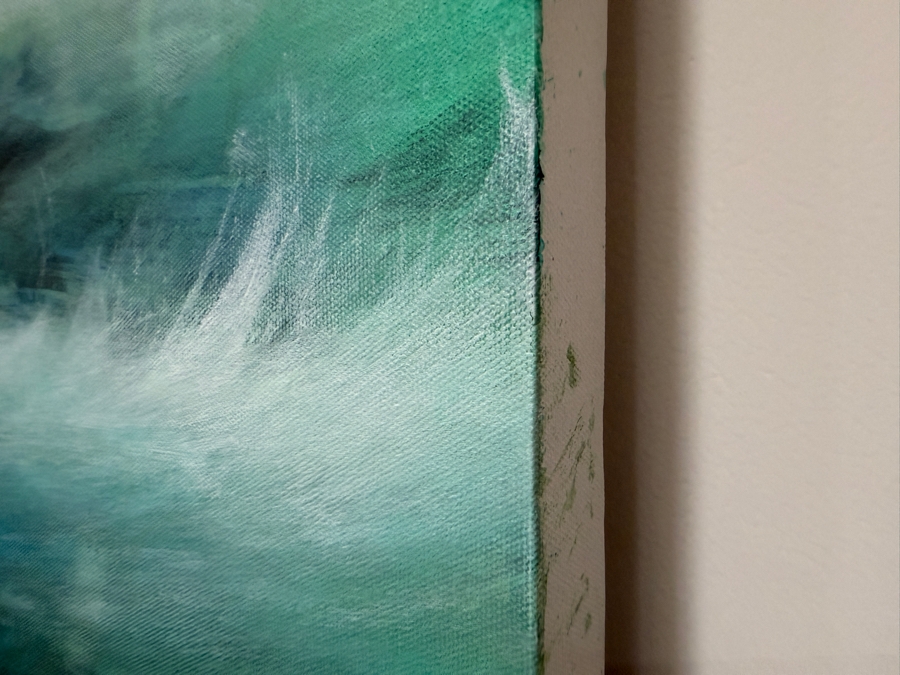 Gerrit Greve (1948-2024, Cardiff by the Sea, CA) Original Acrylic Painting On Canvas  Signed Lower Right 60 X 40 Estimate $2,400 - $3,000 [Photo 6]
