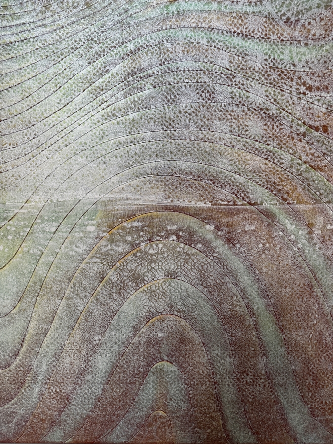 Gerrit Greve (1948-2024, Cardiff by the Sea, CA) Original Acrylic Painting On Canvas  Signed Verso 60 X 36 Estimate $2,200 - $2,700 [Photo 3]