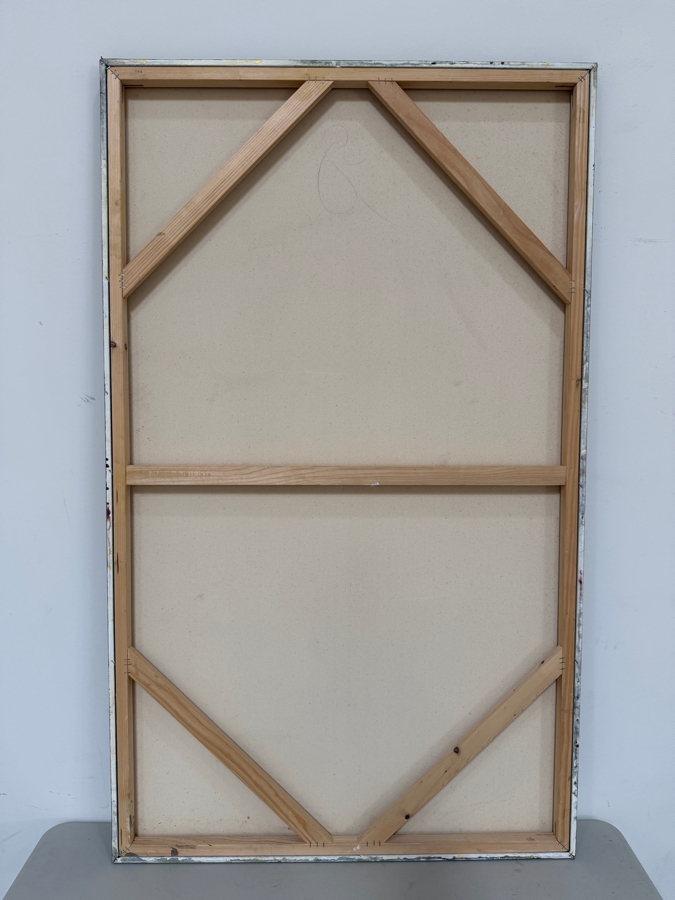 Gerrit Greve (1948-2024, Cardiff by the Sea, CA) Original Acrylic Painting On Canvas  Signed Verso 36 X 60 Estimate $2,200 - $2,700 [Photo 7]