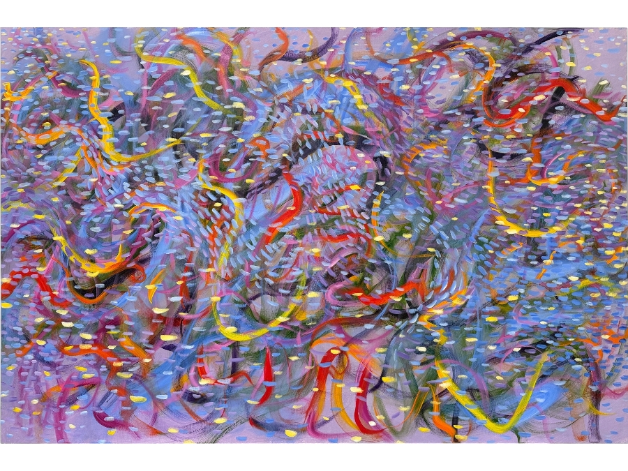 Gerrit Greve (1948-2024, Cardiff by the Sea, CA) Original Acrylic Painting On Canvas 2014 Signed Verso 60 X 40 Estimate $2,400 - $3,000