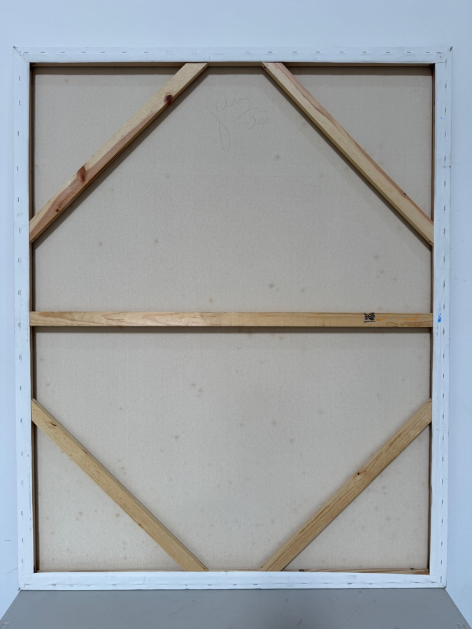 Gerrit Greve (1948-2024, Cardiff by the Sea, CA) Original Acrylic Painting On Canvas 2004 Signed Verso 48 X 60 Estimate $2,900 - $3,600 [Photo 8]