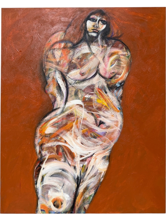 Gerrit Greve (1948-2024, Cardiff by the Sea, CA) Original Acrylic Painting On Canvas 2004 Signed Verso 48 X 60 Estimate $2,900 - $3,600
