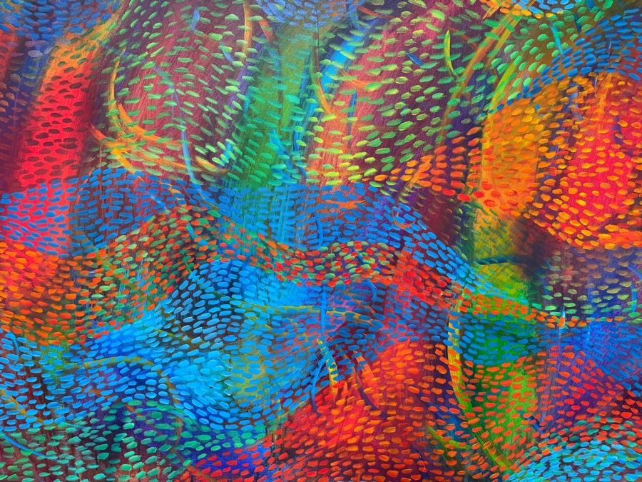 Gerrit Greve (1948-2024, Cardiff by the Sea, CA) Original Acrylic Painting On Canvas 2013 Signed Verso 60 X 40 Estimate $2,400 - $3,000 [Photo 2]
